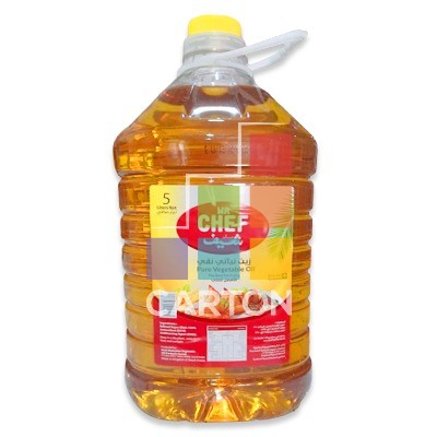 MR CHEF VEGETABLE OIL 4*5LTR